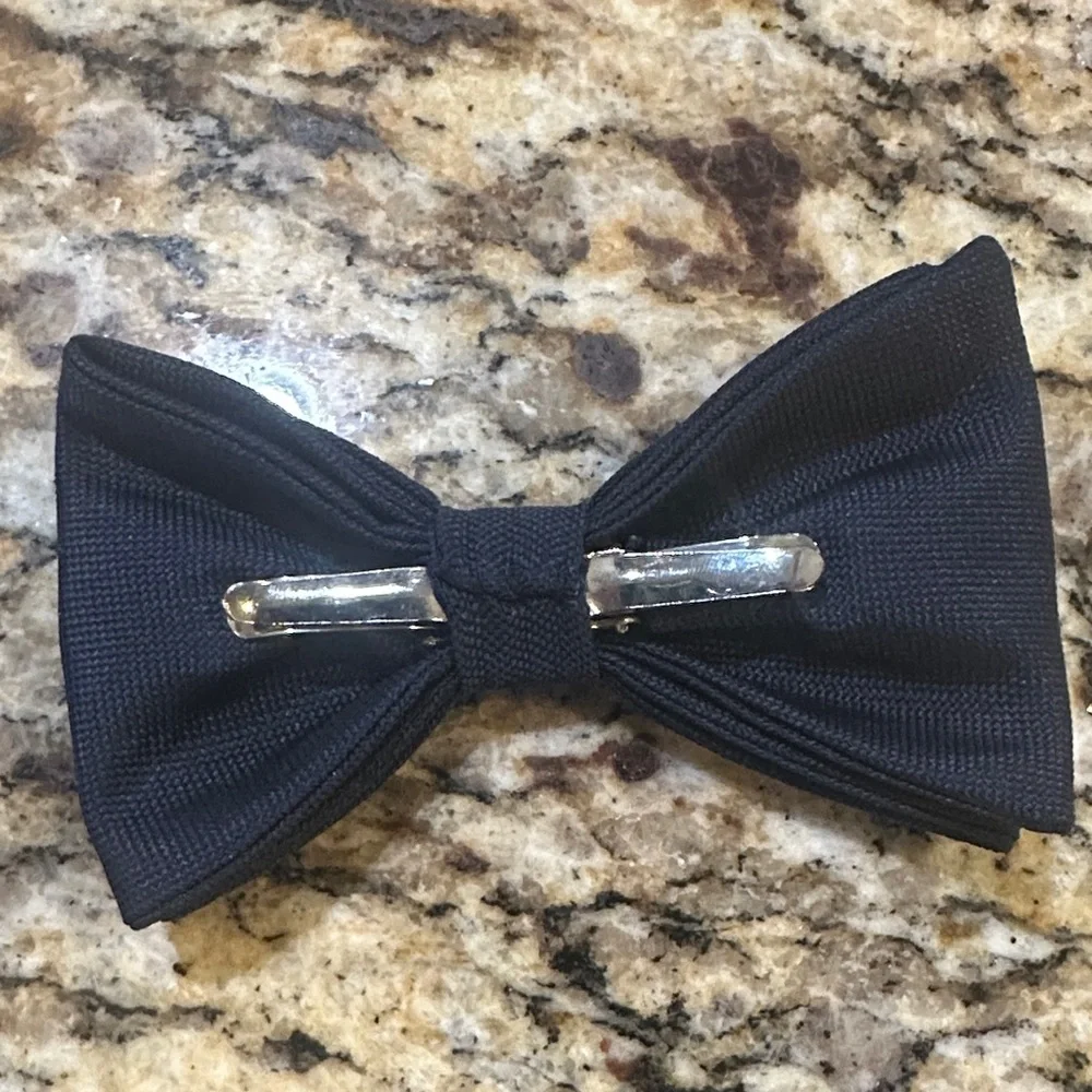 Elegant Navy Blue Bow Tie for Kids